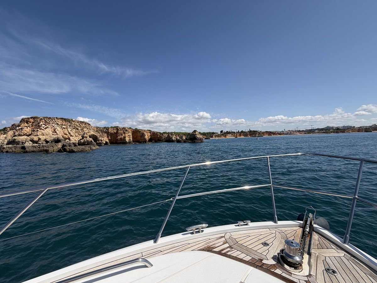 Sailing along the Lagos coastline