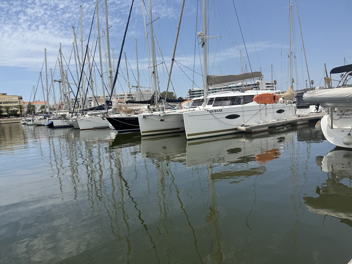 The fleet at Marina de Lagos